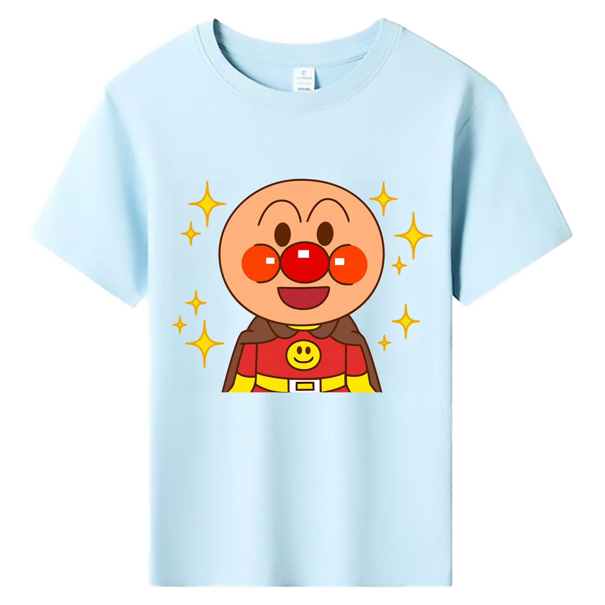 （画像用） アンパンマン Anpanman 綿100％キッズTシャツ（フロントプリント）